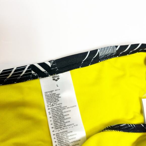 ARENA UNIQUE BLACK MULTI LARGE WOMENS SWIMMING SIZE LARGE BIKINI BOTTOMS NEW - Picture 3 of 6